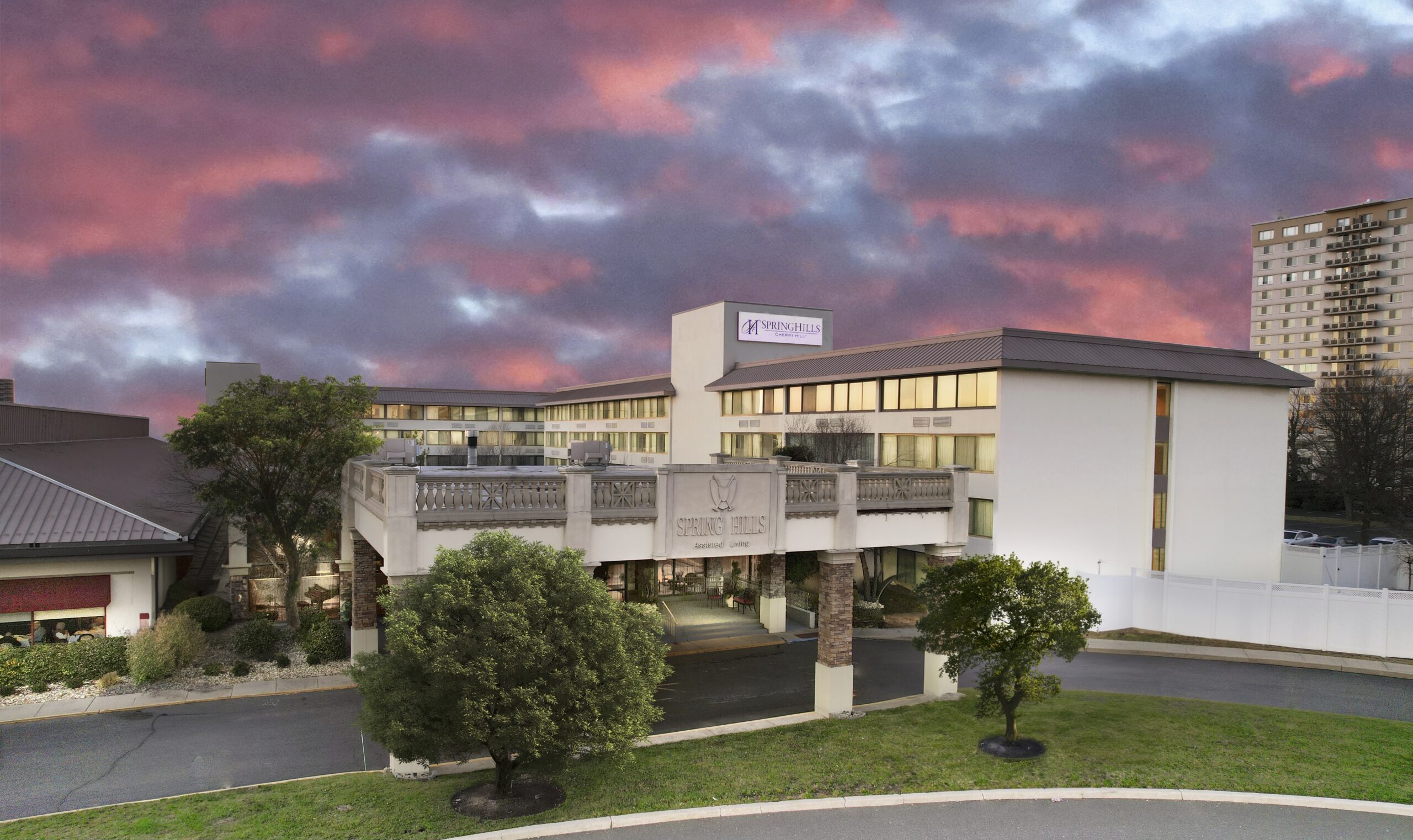 Cherry Hill building enterence