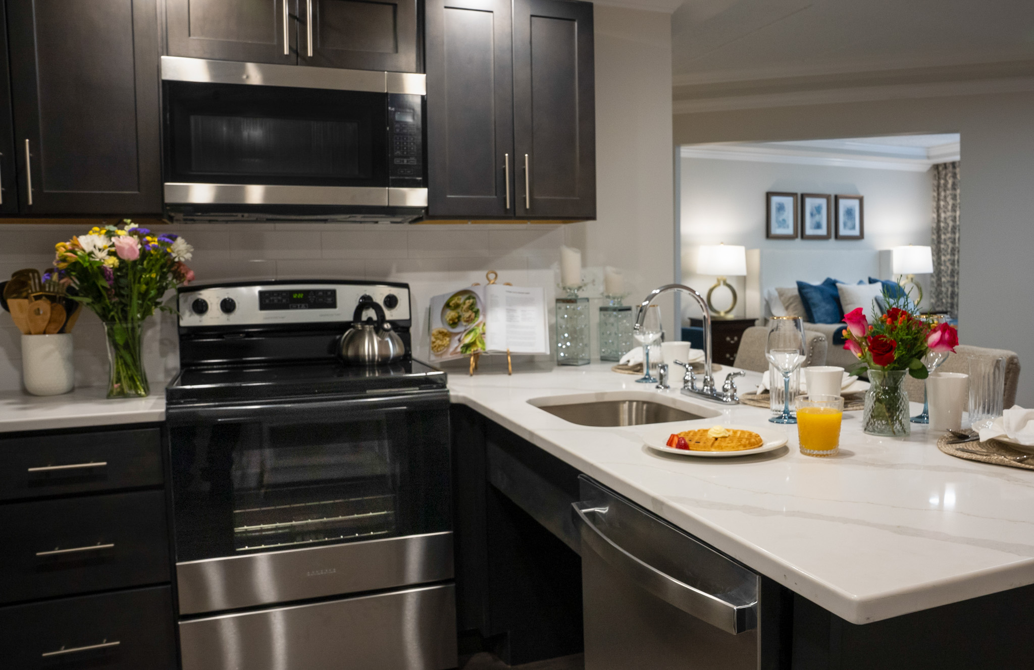 model Room kitchen