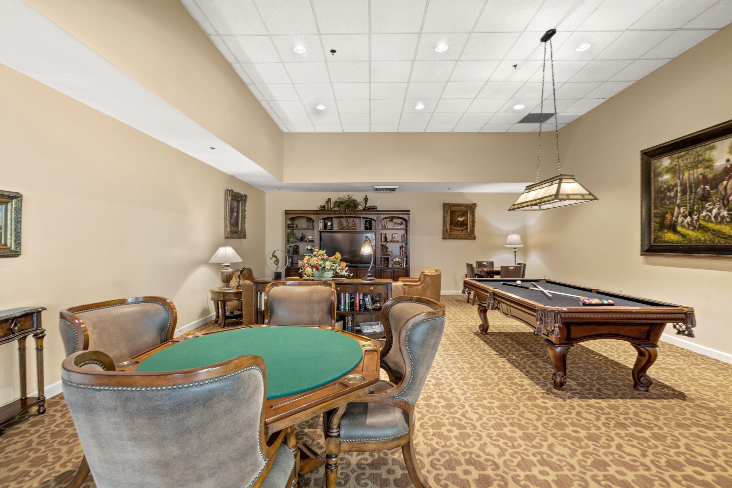 Cherry Hill game room