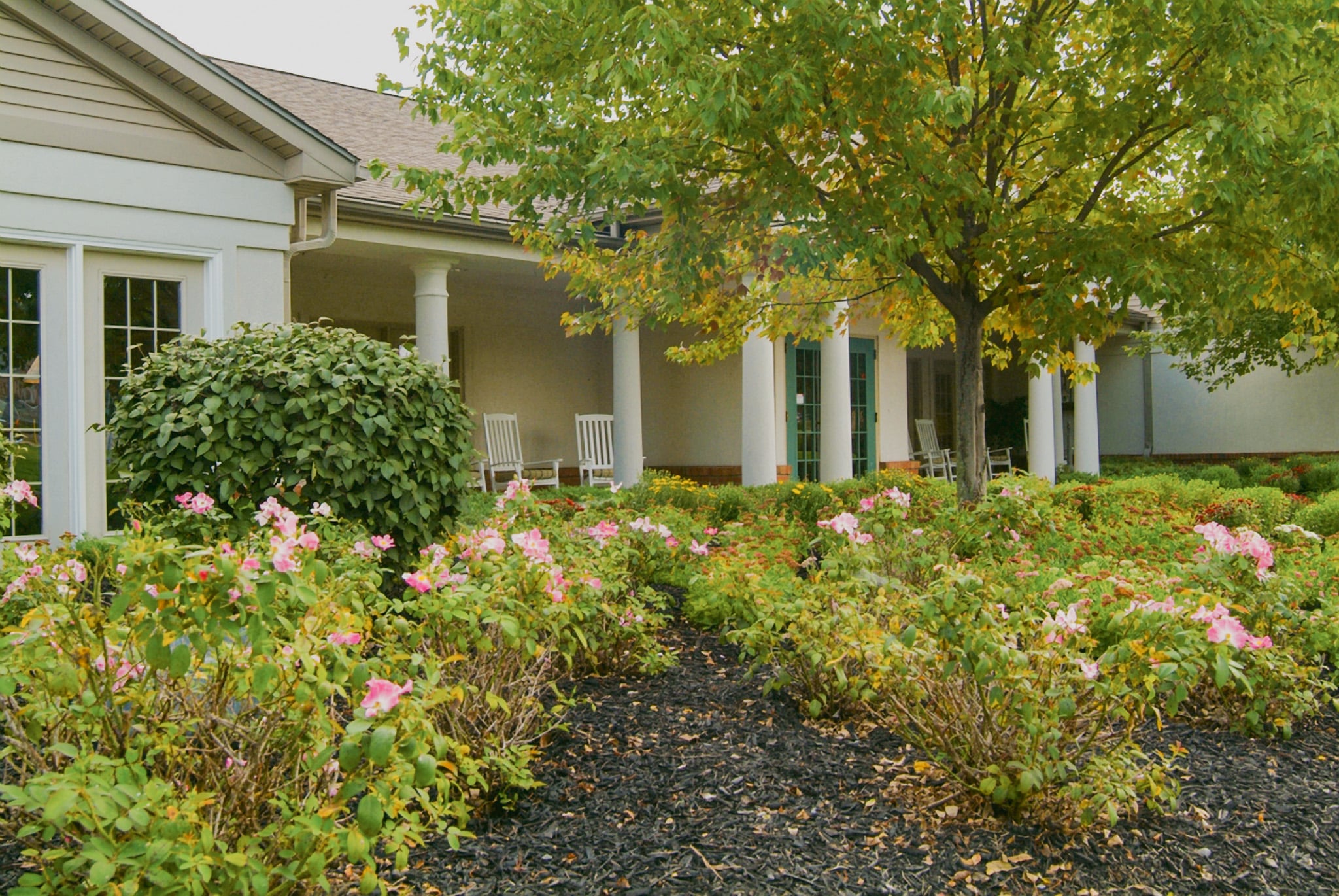 exterior senior living community